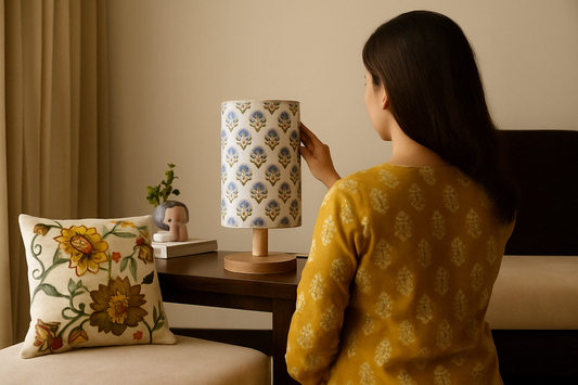 Transform Your Home with Phushia’s Handcrafted Lampshades | Elegant Home Decor for Homemakers