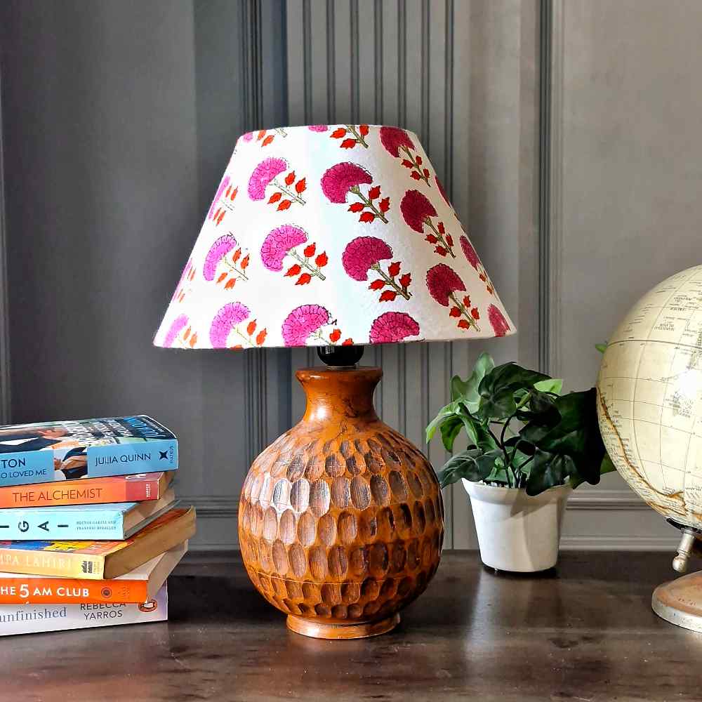 Pink Flower Small Lampshade