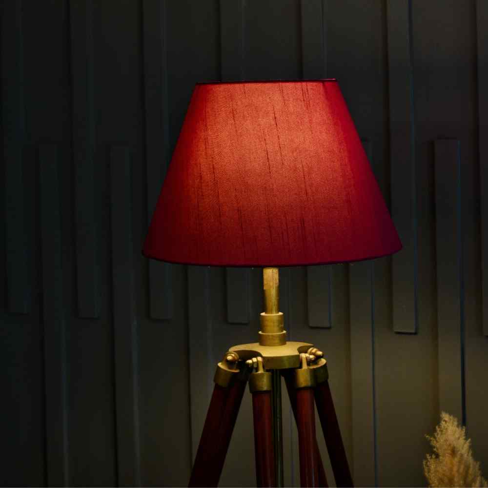 Pink Conical Lampshade Big