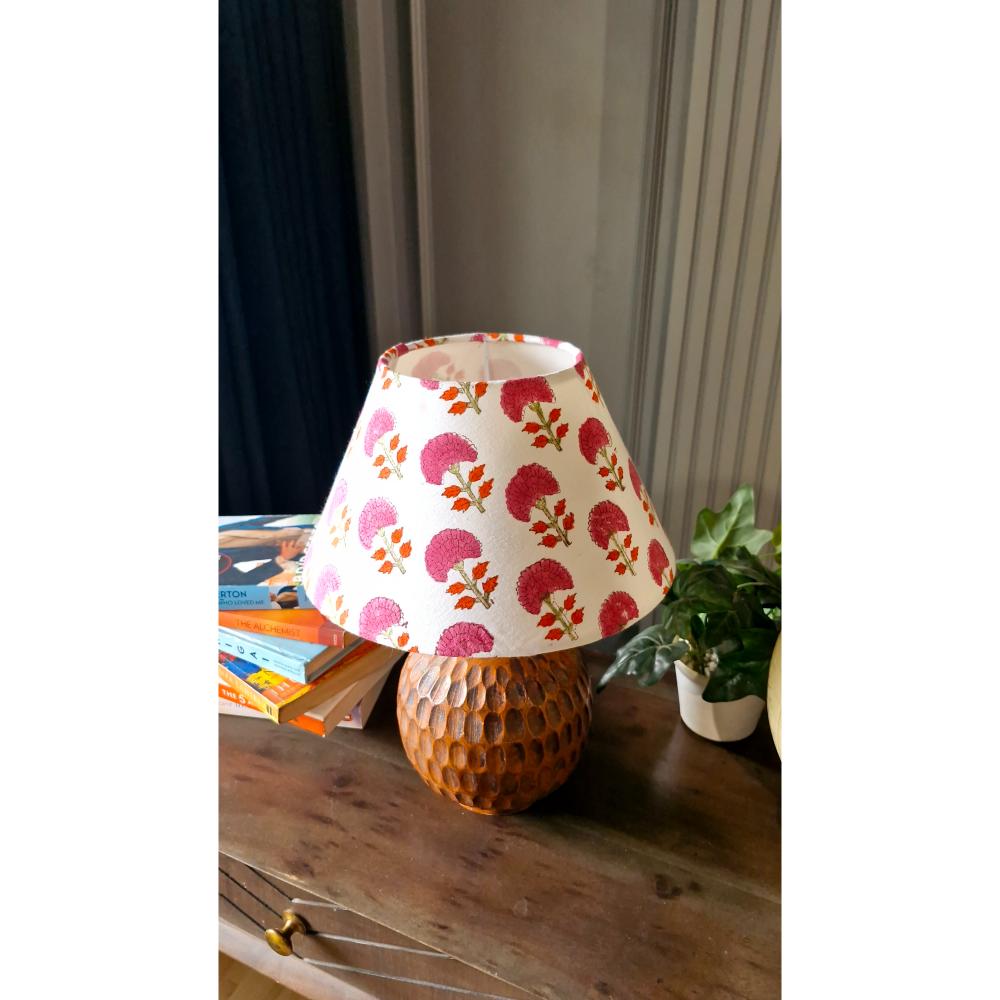 Pink Flower Small Lampshade