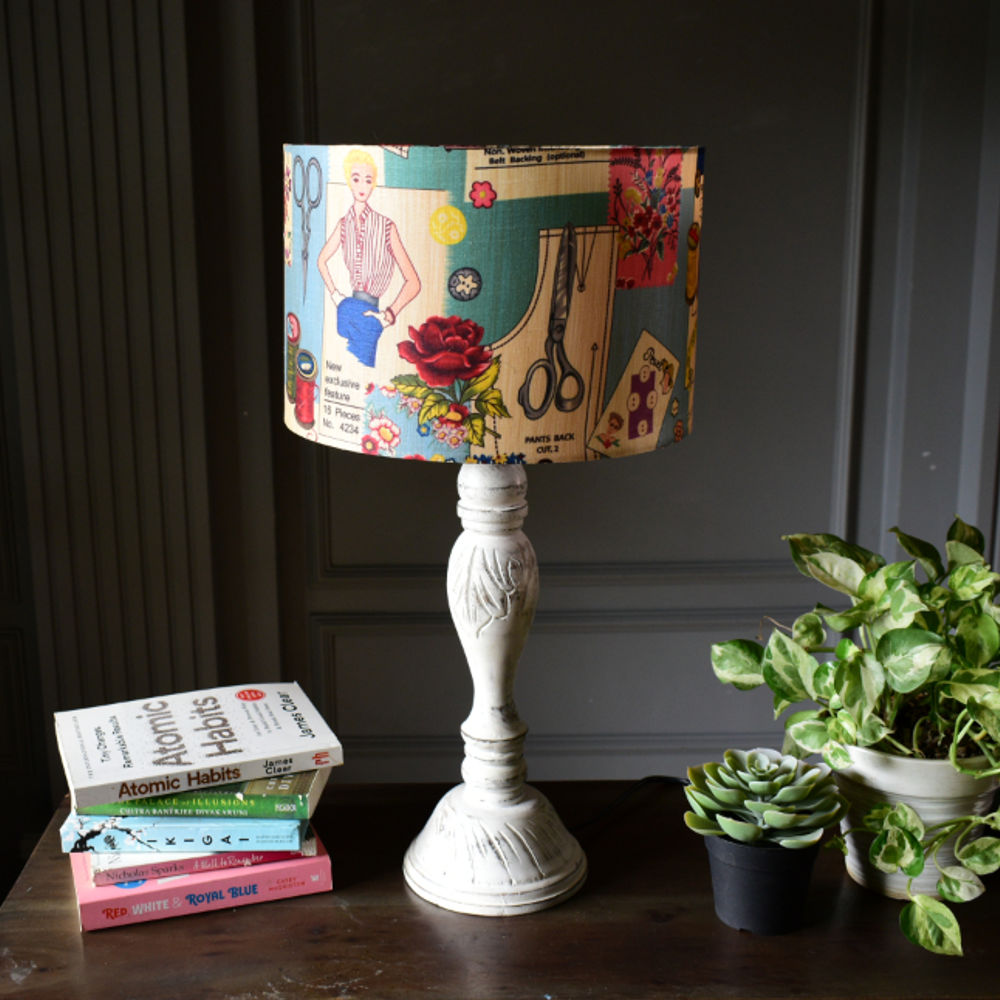Fashion Elements Print Lampshade