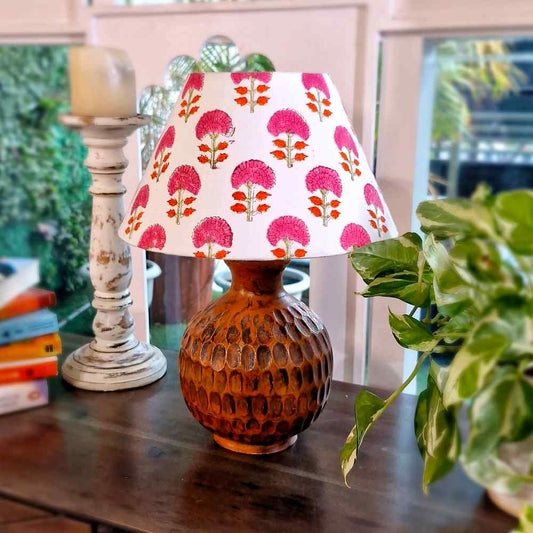 Pink Flower Small Lampshade