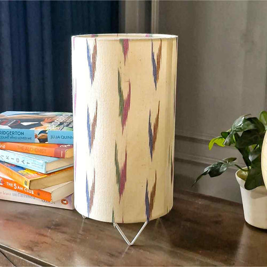 Ikkat Print Table Lamp