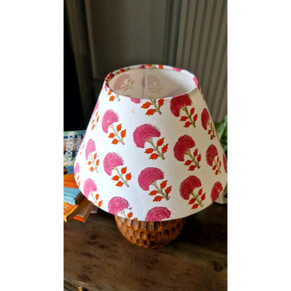 Pink Flower Small Lampshade